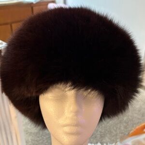 Luxurious Brown Mink Fur Hat